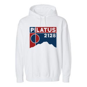 Mount Pilatus Hike Luzern Swiss Hiking Gifts Garment-Dyed Fleece Hoodie