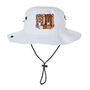 Mimi Pumpkin Halloween Thanksgiving Grandma Fall Leaves Legacy Cool Fit Booney Bucket Hat