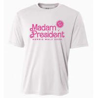 Madam President Harris Walz 2024 And Tim Walz Cooling Performance Crew T-Shirt