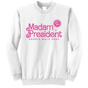 Madam President Harris Walz 2024 And Tim Walz Sweatshirt