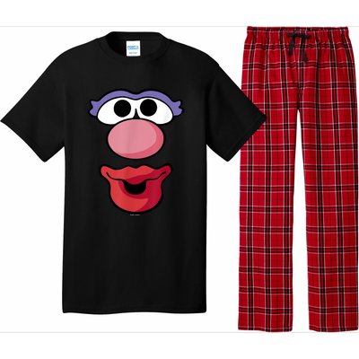 Mr. Potato Head Halloween Mrs. Potato Head Big Face Pajama Set