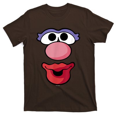 Mr. Potato Head Halloween Mrs. Potato Head Big Face T-Shirt