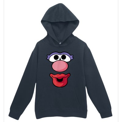 Mr. Potato Head Halloween Mrs. Potato Head Big Face Urban Pullover Hoodie