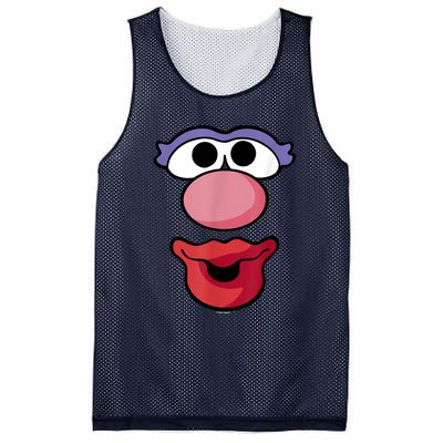 Mr. Potato Head Halloween Mrs. Potato Head Big Face Mesh Reversible Basketball Jersey Tank