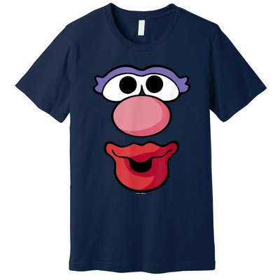 Mr. Potato Head Halloween Mrs. Potato Head Big Face Premium T-Shirt