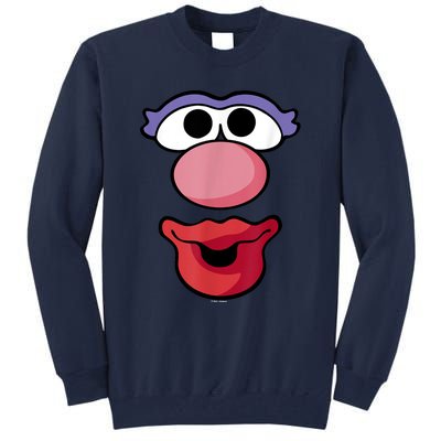 Mr. Potato Head Halloween Mrs. Potato Head Big Face Tall Sweatshirt