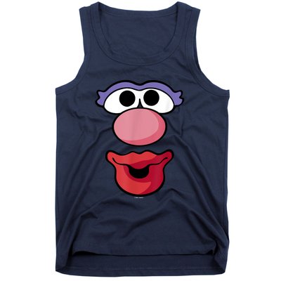 Mr. Potato Head Halloween Mrs. Potato Head Big Face Tank Top