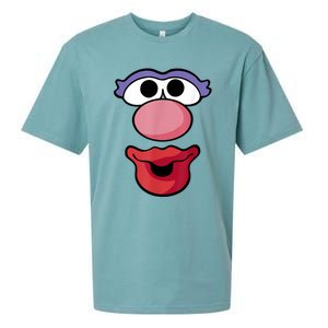 Mr. Potato Head Halloween Mrs. Potato Head Big Face Sueded Cloud Jersey T-Shirt