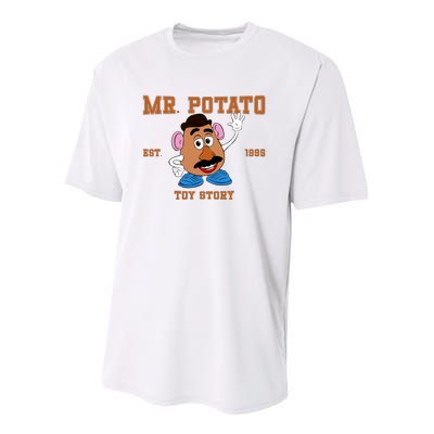 Mr Potato Head Est 1995 Toy Head Thanksgiving Matching With Her Youth Performance Sprint T-Shirt