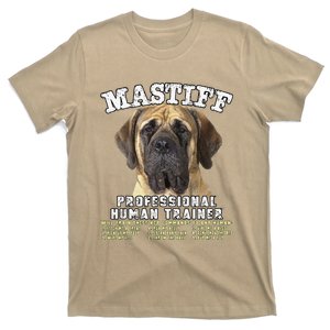 Mastiff Professional Human Trainer Cute Dog T-Shirt