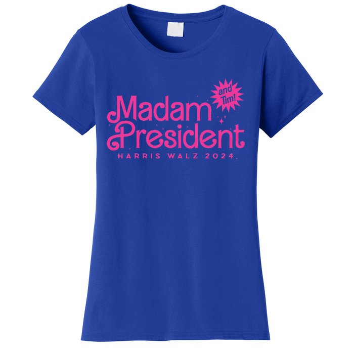 Madam President Harris Walz 2024 Women's T-Shirt