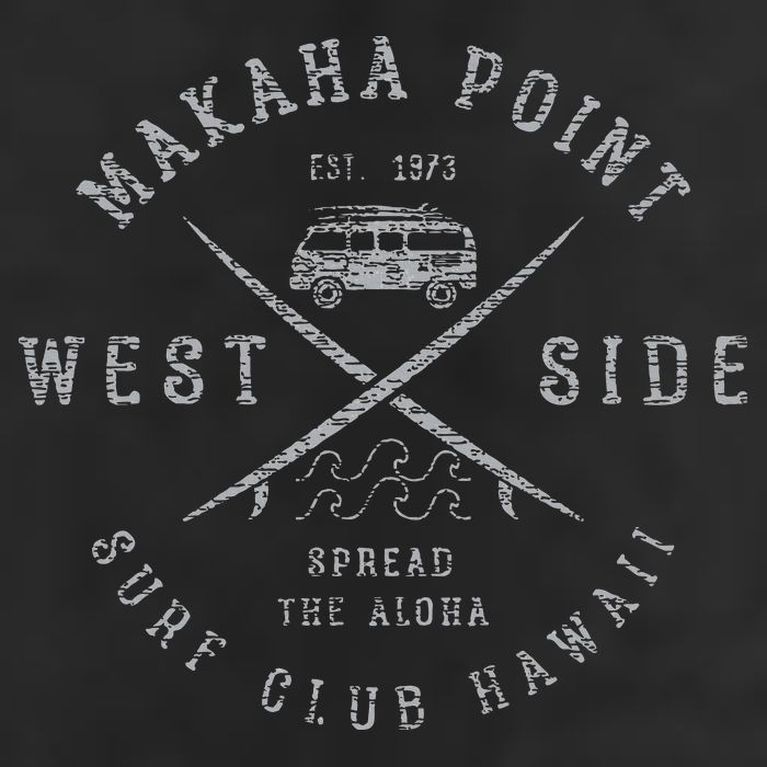Makaha Point Hawaii Surf Club Cool Comfort Performance Bucket Hat