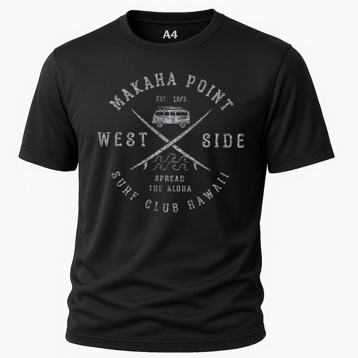 Makaha Point Hawaii Surf Club Cooling Performance Crew T-Shirt