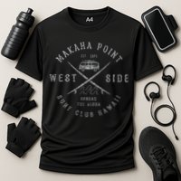 Makaha Point Hawaii Surf Club Cooling Performance Crew T-Shirt