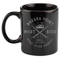 Makaha Point Hawaii Surf Club 11oz C Handle Ceramic Mug