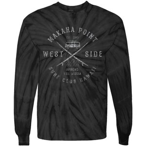 Makaha Point Hawaii Surf Club Tie-Dye Long Sleeve Shirt