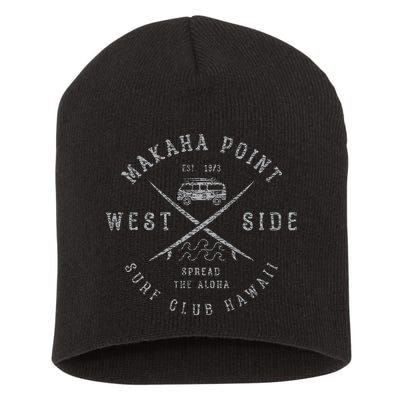 Makaha Point Hawaii Surf Club Short Acrylic Beanie