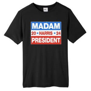 Madam President Harris Vote Kamala Harris 2024 Election Tall Fusion ChromaSoft Performance T-Shirt