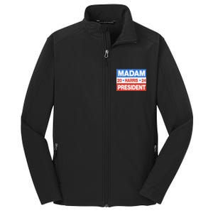 Madam President Harris Vote Kamala Harris 2024 Election Core Soft Shell Jacket