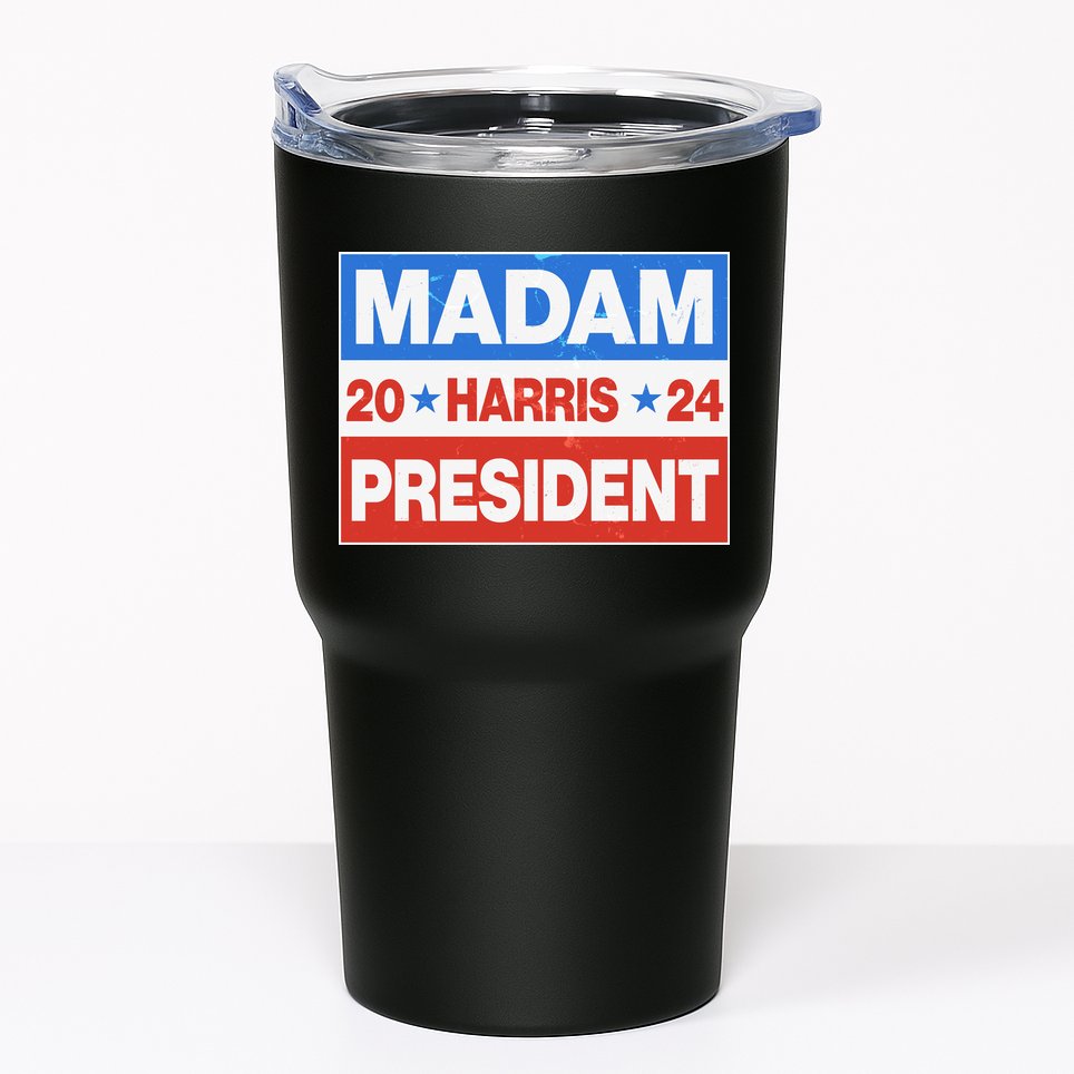 Madam President Harris Vote Kamala Harris 2024 Election Tumbler