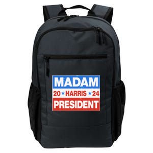 Madam President Harris Vote Kamala Harris 2024 Election Daily Commute Backpack