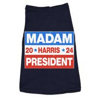 Madam President Harris Vote Kamala Harris 2024 Election Doggie Tank