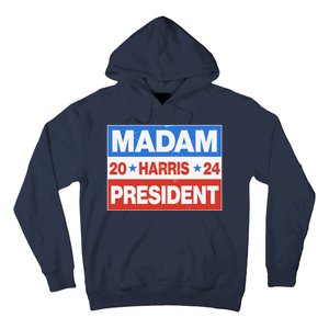 Madam President Harris Vote Kamala Harris 2024 Election Hoodie