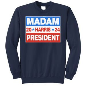 Madam President Harris Vote Kamala Harris 2024 Election Sweatshirt