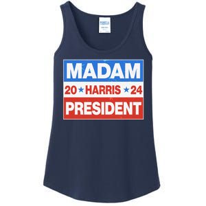 Madam President Harris Vote Kamala Harris 2024 Election Ladies Essential Tank