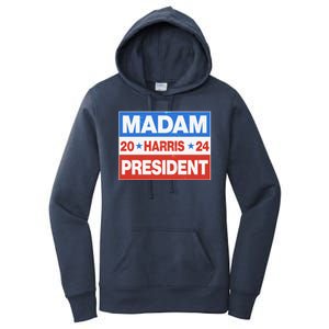 Madam President Harris Vote Kamala Harris 2024 Election Women's Pullover Hoodie