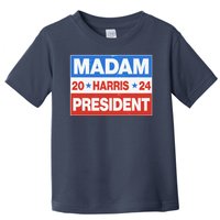 Madam President Harris Vote Kamala Harris 2024 Election Toddler T-Shirt