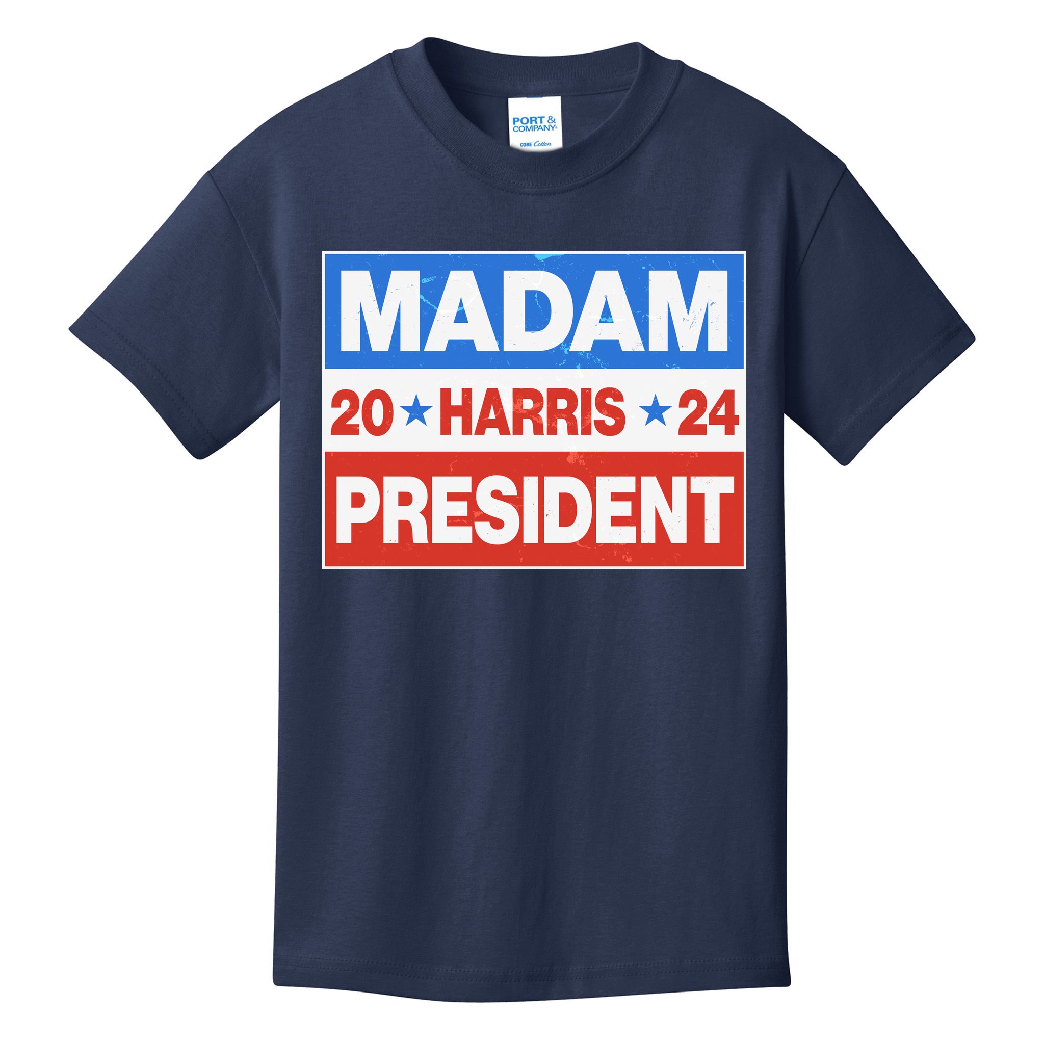 Madam President Harris Vote Kamala Harris 2024 Election Kids T-Shirt