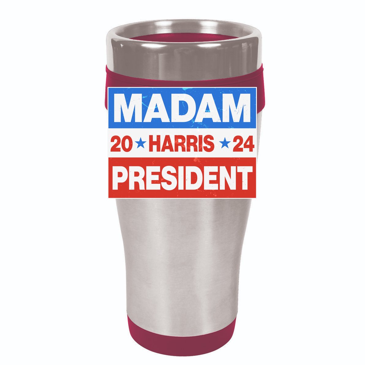 Madam President Harris Vote Kamala Harris 2024 Election Garment-Dyed Sweatshirt