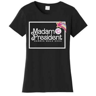 Madam President Harris Walz 2024 And Tim Women's T-Shirt