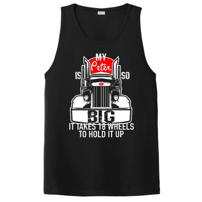 My Peter Is So Big Truck Driver PosiCharge Competitor Tank