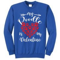 My Poodle Is My Valentine Poodle Owner Gift Sweatshirt