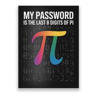 My Password Is The Last 8 Digits Of Pi Poster