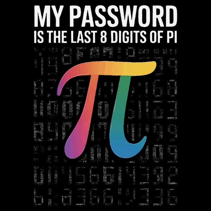My Password Is The Last 8 Digits Of Pi Women's V-Neck T-Shirt