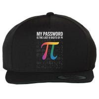 My Password Is The Last 8 Digits Of Pi Wool Snapback Cap