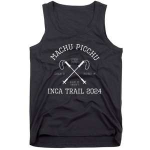 Machu Picchu Inca Trail Summit 2024 Hike Cusco Peru Tank Top