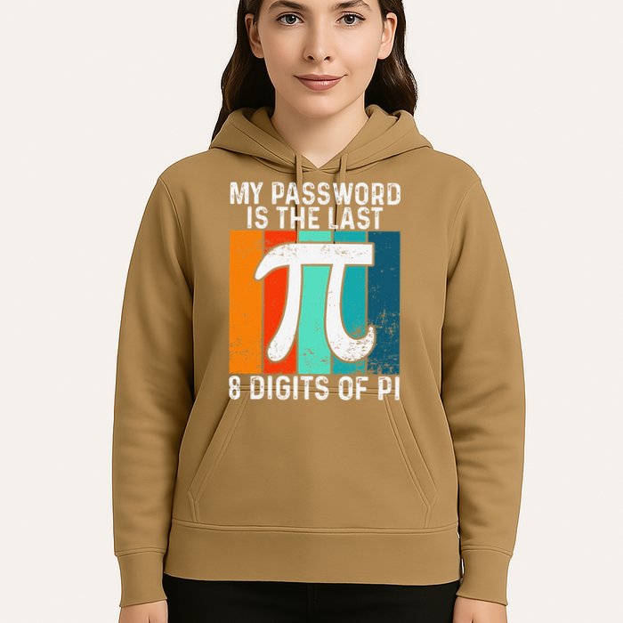 My Password Is The Last 8 Digits of Pi Funny Nerd Math Hoodie