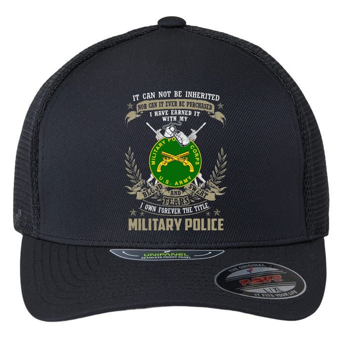 Military Police  It Can Not Be Inherited Or Purchase Flexfit Unipanel Trucker Cap