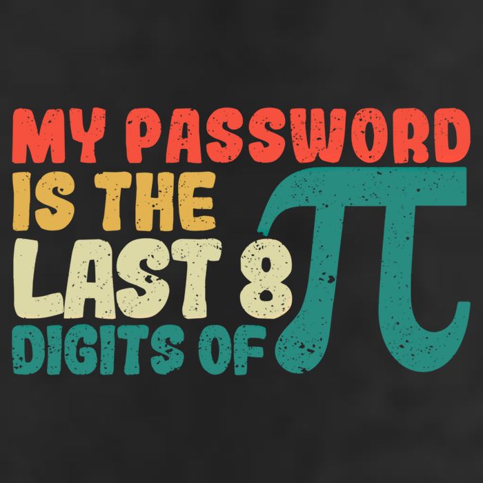 My Password Is The Last 8 Digits Of Pi Day Art Symbol Lover Gift Knit Cap Winter Beanie