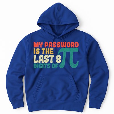 My Password Is The Last 8 Digits Of Pi Day Art Symbol Lover Gift Hoodie