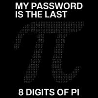 My Password Is The Last 8 Digits Of Pi Full Zip Hoodie