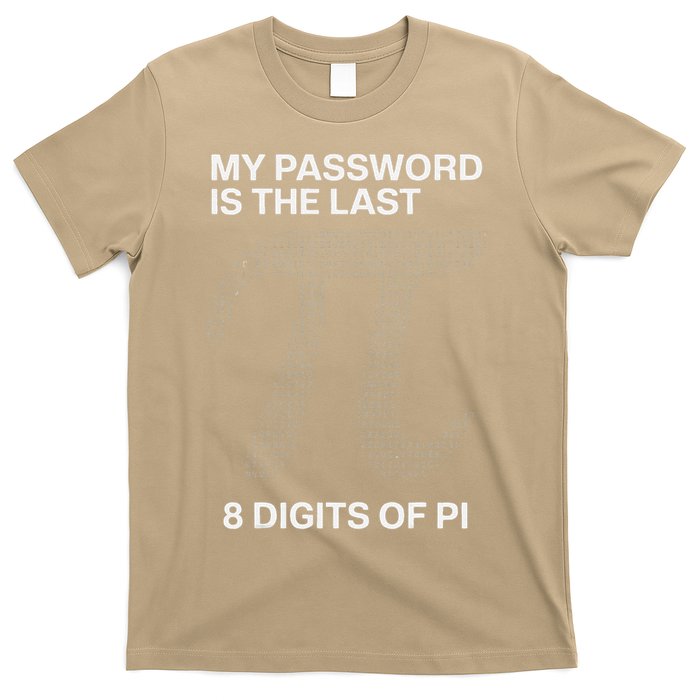 My Password Is The Last 8 Digits Of Pi T-Shirt