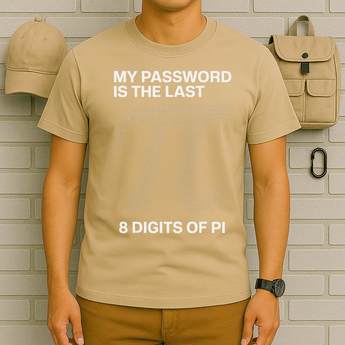 My Password Is The Last 8 Digits Of Pi T-Shirt