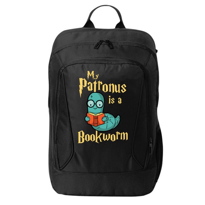 My Patronus Is A Bookworm Gift Funny Book Lover Gift And Reading Great Gift City Backpack