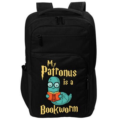 My Patronus Is A Bookworm Gift Funny Book Lover Gift And Reading Great Gift Impact Tech Backpack