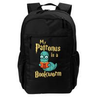 My Patronus Is A Bookworm Gift Funny Book Lover Gift And Reading Great Gift Backpack
